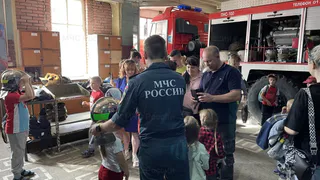 В Ковровской пожарной части № 14 прошел день открытых дверей