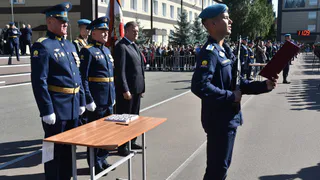 Курсанты Десантного училища приняли присягу