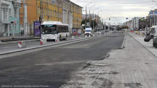 С 15 августа в Рязани откроют движение на Первомайском проспекте