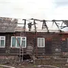 Жуткий пожар в брянском Брасово: целая семья осталась без крыши над головой