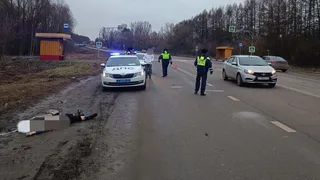 На пешеходном переходе под Чебоксарами водитель иномарки сбил насмерть женщину