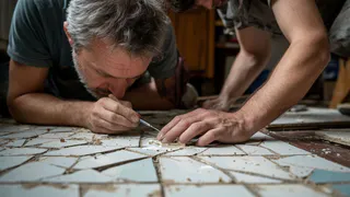 Сколы на плитке заделываю только таким способом: узнал 8 лайфхаков реставрации без замены кафеля - без мороки и лишних трат