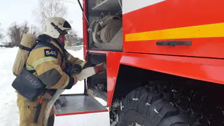 При пожаре в Клепиковском районе скончалась 61-летняя пенсионерка