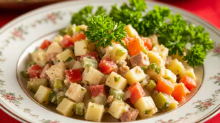 Салат «Пегас» принесет счастье и деньги в год Огненной Лошади – обязательно поставьте на новогодний стол