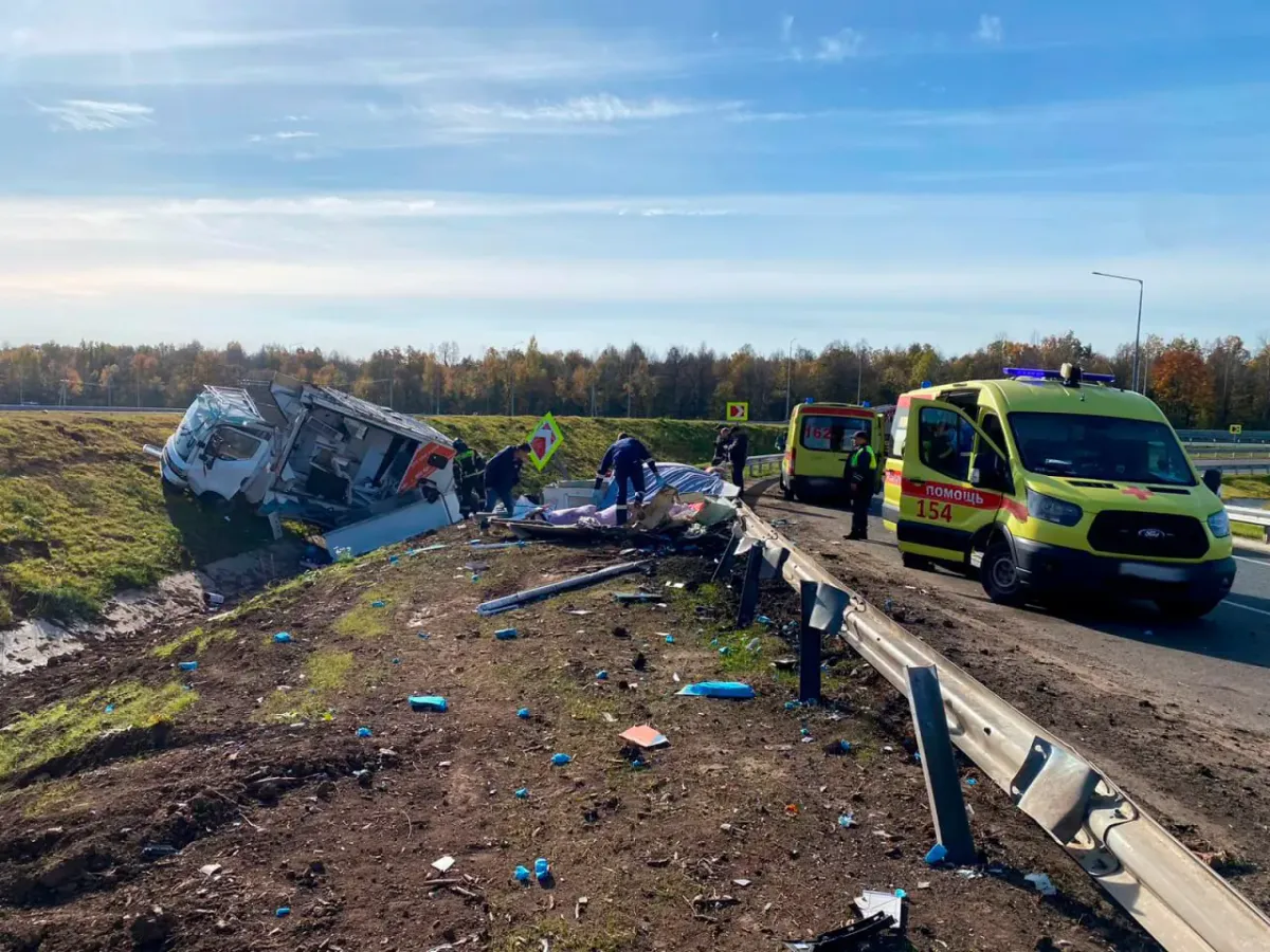 Смертельное ДТП с автодомом произошло на трассе М-12 в Татарстане