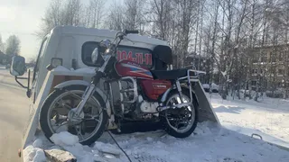 На зимней улице в Коми задержали 13-летнего байкера