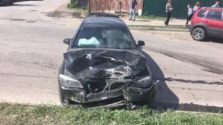 Авария на Михайловском шоссе: столкнулись "Нива" и две иномарки