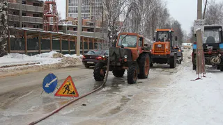 Многоквартирные дома одного из городов Коми остались без воды из-за аварии