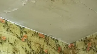 Жильцы аварийного дома в посёлке Строитель пожаловались на обрушение потолка