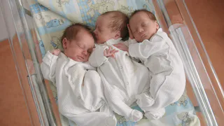 Тройное чудо: в Нижнекамске родилась тройня
