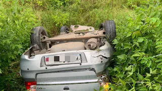 В Чувашии водитель на "Датсун" улетел в кювет, заснув: с травмами его доставили в больницу