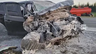 Беременная женщина пострадала в ДТП под Нижнекамском