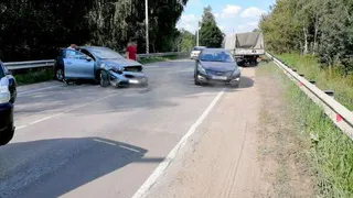 В Пронском районе в ДТП попали Kia и «Газель»