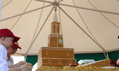 По случаю Сабантуя в Нижнекамске приготовят гигантский чак-чак
