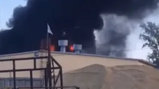 В Рязани снова горел склад пестицидов