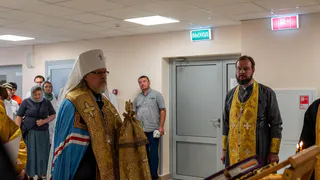 Митрополит Марк благословил новый корпус онкодиспансера в Рязани