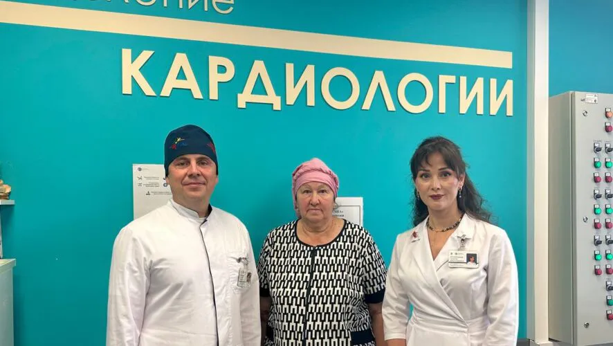 Татарстанские врачи провели инновационную операцию по удалению тромба