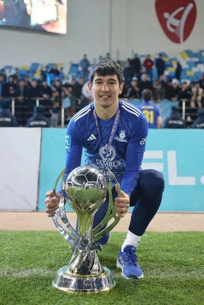 Воспитанник магнитогорской школы футбола Марат Быстров стал обладателем Кубка Казахстана