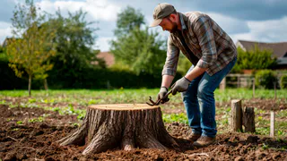 Выкорчевывание пней - прошлый век: 6 рабочих способов убрать пни на участке - без усилий и затрат