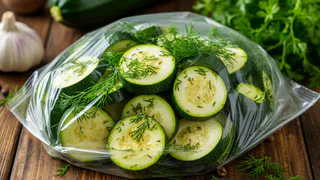Научили замораживать кабачки: 3 хитрости - и овощ остается свежим, плотным. А при жарке не «расползается»