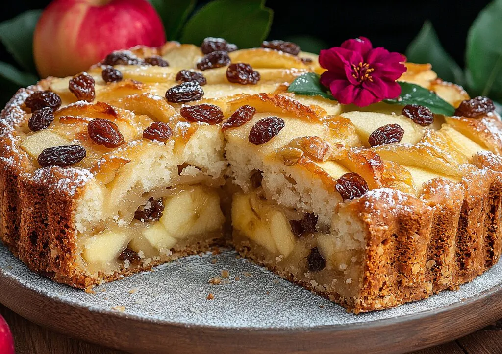 Рецепт шарлотки с яблоками, орехами и изюмом: обновленный вариант любимого пирога