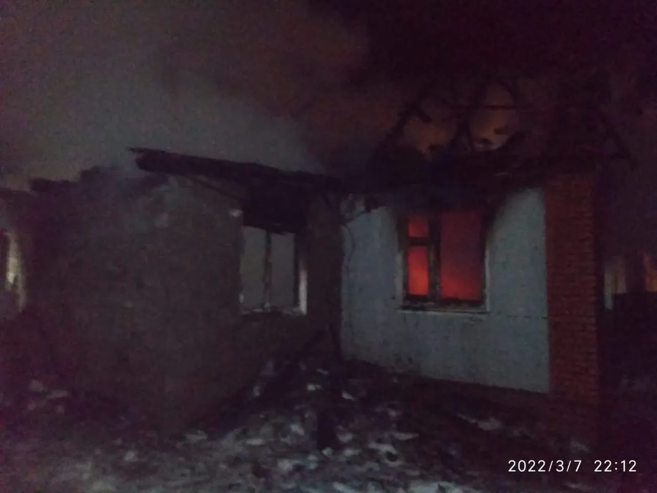 В Нижнекамском районе при пожаре погибли мужчина и женщина