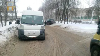 На улице Щорса в ДТП с маршруткой пострадал 8-летний ребенок