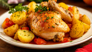 Невероятно вкусная курица с картошкой, которую съедают за раз: готовить просто, а результат — как в ресторане
