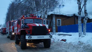 Ночью в Рязани горел магазин