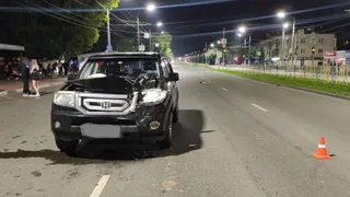 Видео: Брянский водитель Honda насмерть сбил мужчину на пешеходном переходе