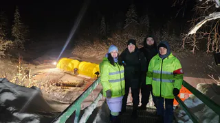 В Усинском округе народные дружинники обеспечили порядок во время крещенских купаний