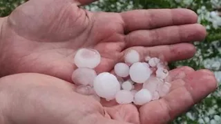 На Рязанскую область обрушился град 9 июля