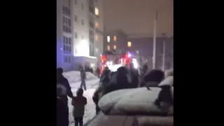 Пожар на улице Молодцова - пострадал мужчина