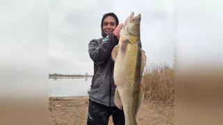 Житель Нижнекамска выловил гигантскую рыбу весом почти 10 кг