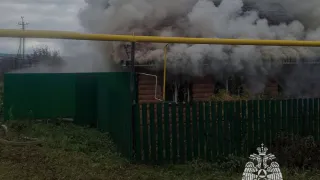 Извещатель спас многодетную семью из пожара в Заинске