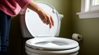 Ложка соли в унитаз на ночь: утром я ахнул - проверяю совет горничной, который работает лучше химии