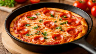 Взбиваем кефир с мукой — и через 15 минут вкуснейшная сытная пицца готова: домашние уплетают, только за ушками трещит