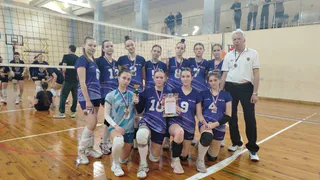 Команды из Владимира взяли «бронзу» первенства области по волейболу в Гусь-Хрустальном