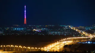 ​В связи с трауром в Нижнекамске отключат подсветку на телевышке