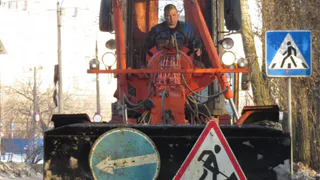 На Татарской все еще затруднено движение