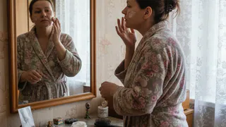 Кожа как у младенца - показываю недорогой российский крем для лица, который нужен в любой косметичке