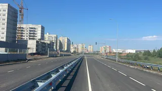 В Чебоксарах ввели в эксплуатацию новую дорогу в районе "Солнечный"