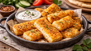 Нарезала адыгейский сыр и обмакнула в яйцо — закуска исчезла со стола за минуты