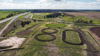 В Чувашии создали уникальный памятный геоглиф