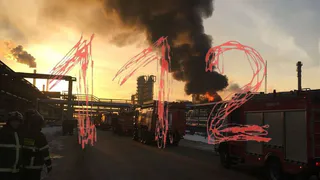 Павел Малков назвал причиной крупного пожара на нефтезаводе атаку БПЛА