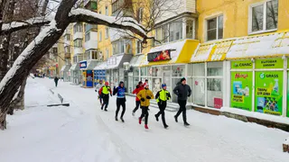 Челябинцы приняли участие в новогоднем легкоатлетическом забеге 