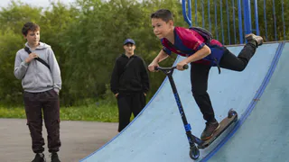 В Заполярье Коми открыли многофункциональную площадку для физкультуры и активного отдыха
