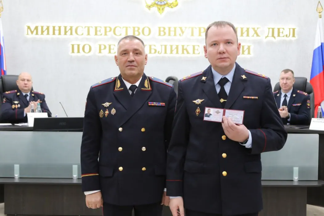 Офицер Алексей Гилев стал главным наркополицейским в Коми
