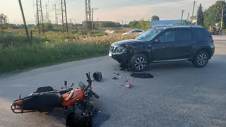 В МВД опубликовали подробности ДТП с 16-летним подростком на мопеде в Шилове