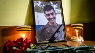 В Клинцах похоронили погибшего на Украине Игоря Цветкова